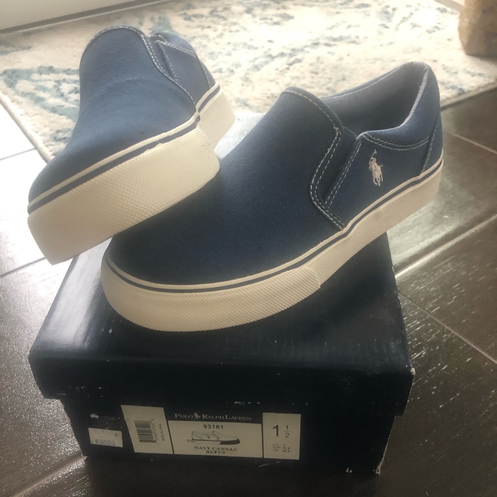 Polo Ralph Lauren Boys Slip On Shoes/Sneakers 1.5